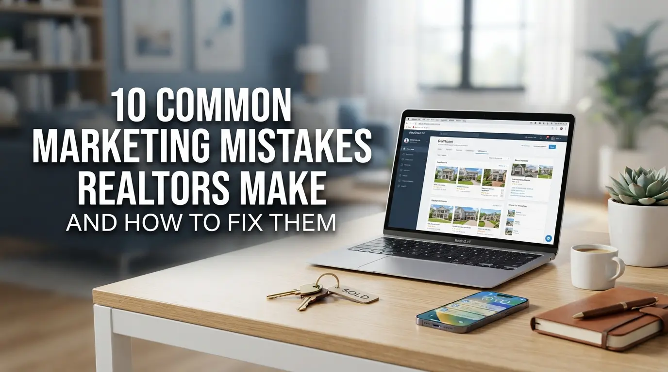 10 Common Marketing Mistakes Realtors Make and How to Fix Them