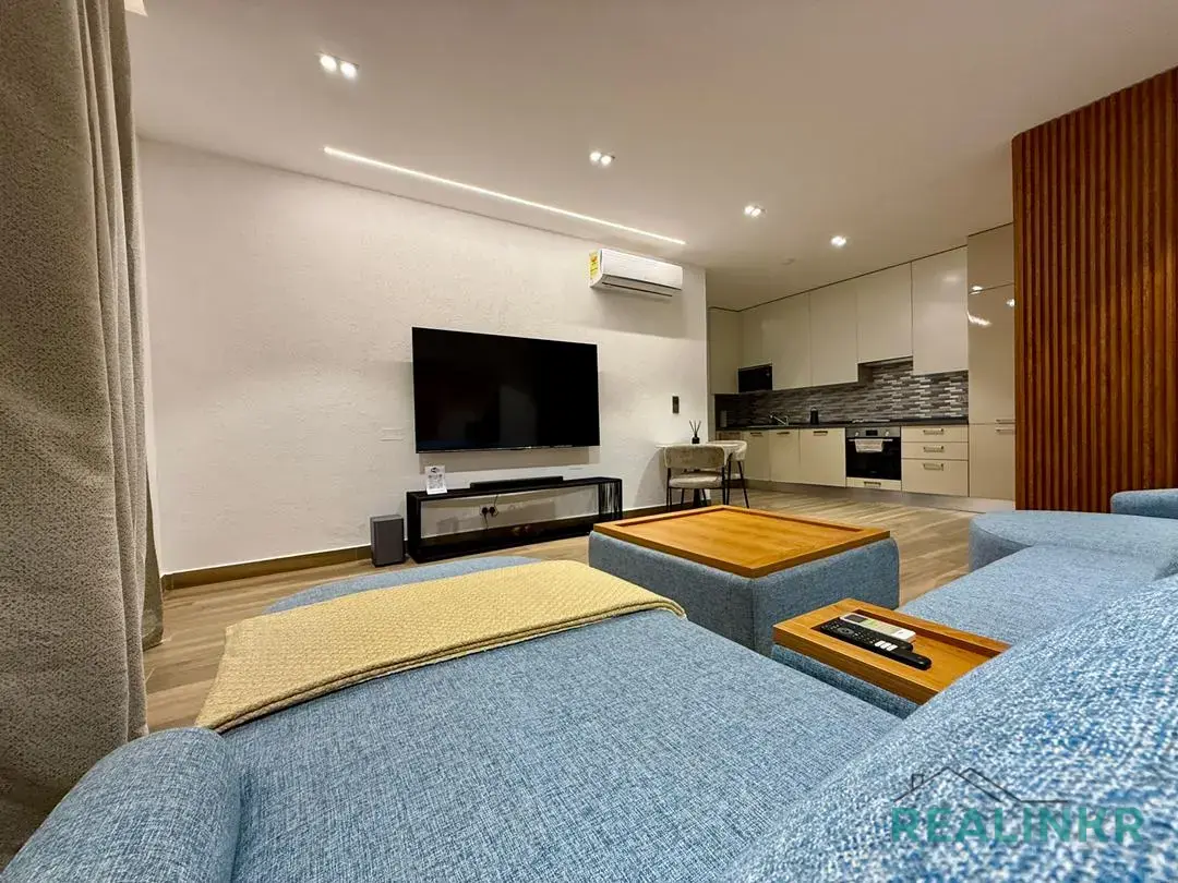 A fully furnished 2 bedroom apartment