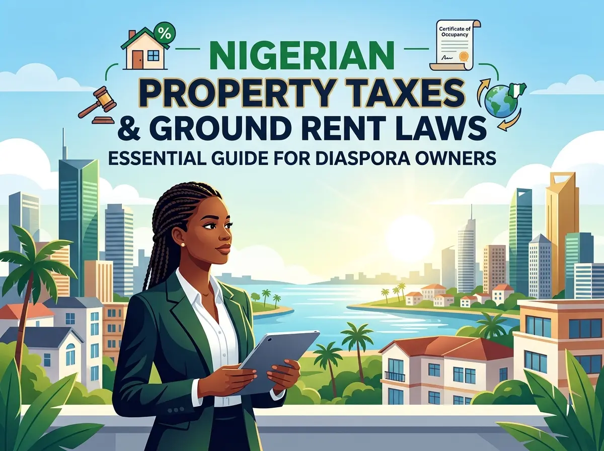Nigerian Property Taxes and Ground Rent Laws Diaspora Owners Must Understand Before Buying