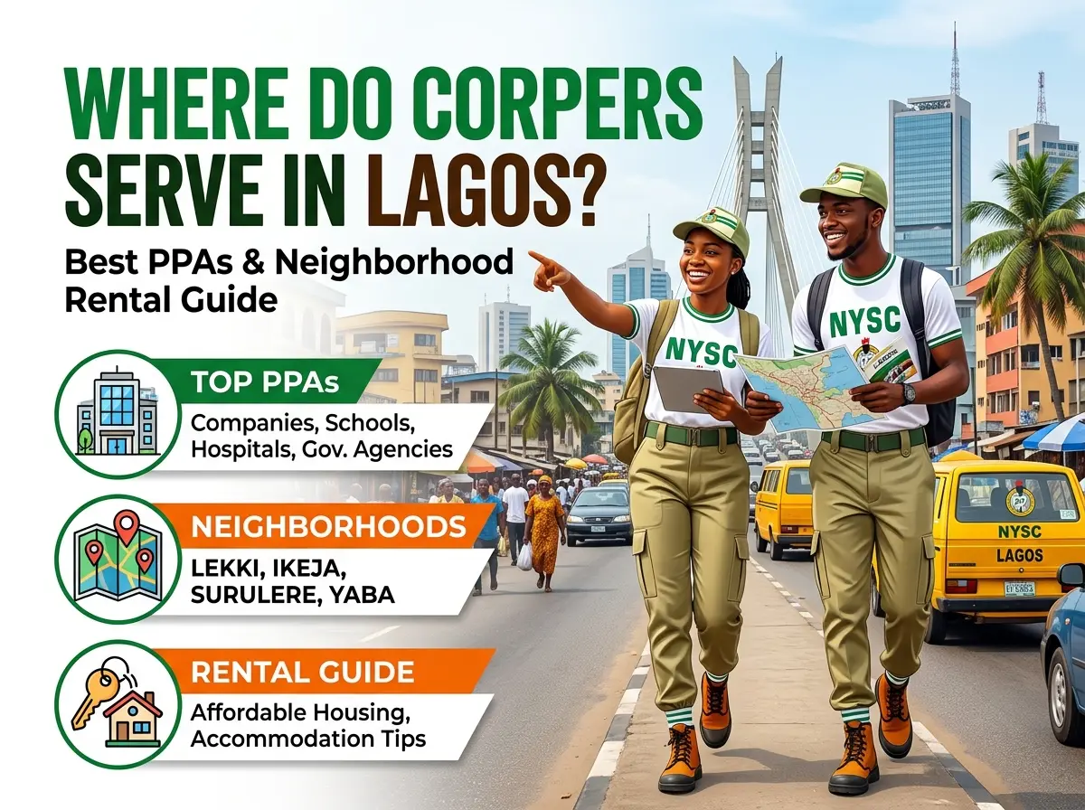Where Do Corpers Serve in Lagos: Best PPAs and Neighborhood Rental Guide