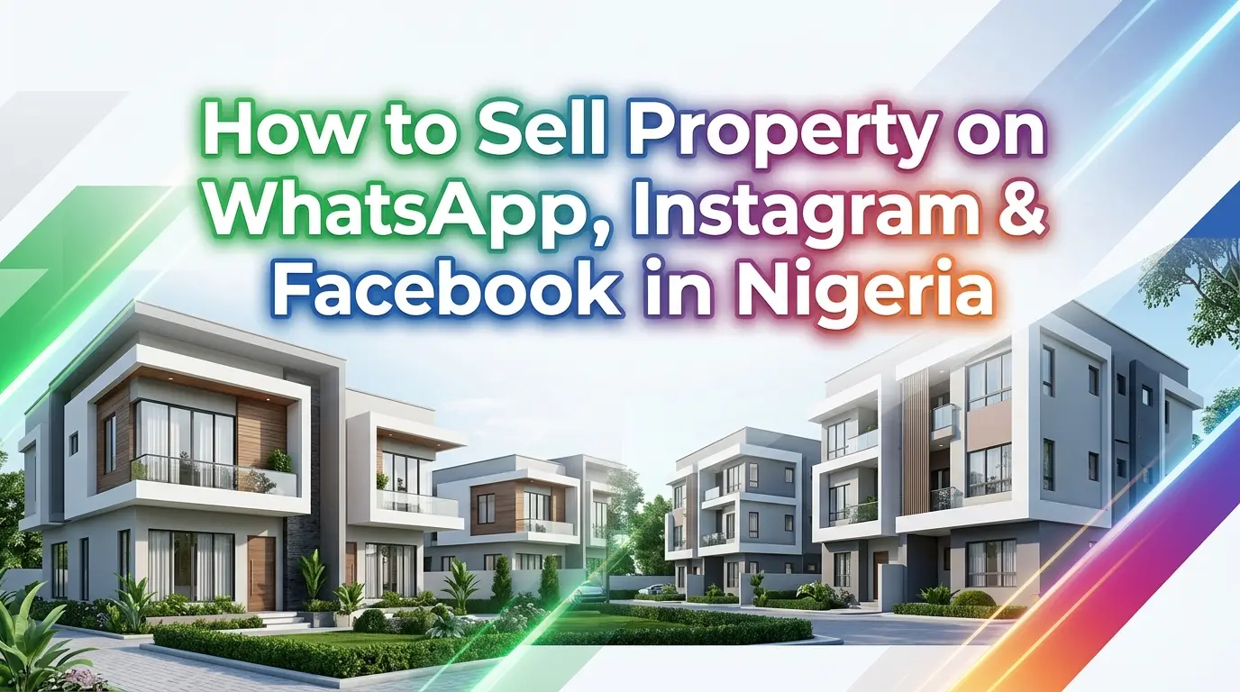 2026 Guide: How to Sell Property on WhatsApp, Instagram & Facebook in Nigeria